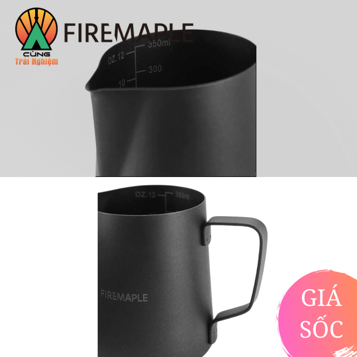 [CHÍNH HÃNG] Cốc tạo bọt cà phê/sữa 350ml của FireMaple