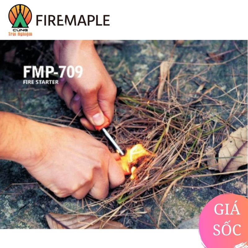 Dụng Cụ Đánh Lửa Fire Maple FMP-709 Fire Starter Tiện Lợi Chuyên Dụng Cho Du Lịch, Dã Ngoại Cắm Trại