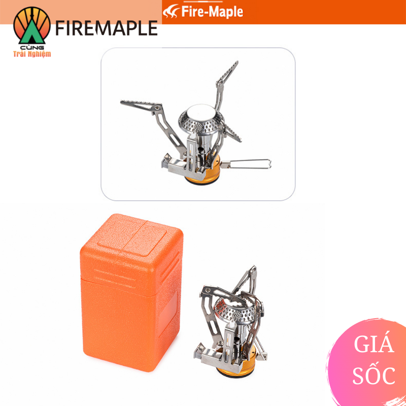 Bếp Gas Mini Fire Maple FMS-102 Nhỏ Gọn Di Động Chuyên Dụng Cho Du Lịch, Dã Ngoại Cắm Trại