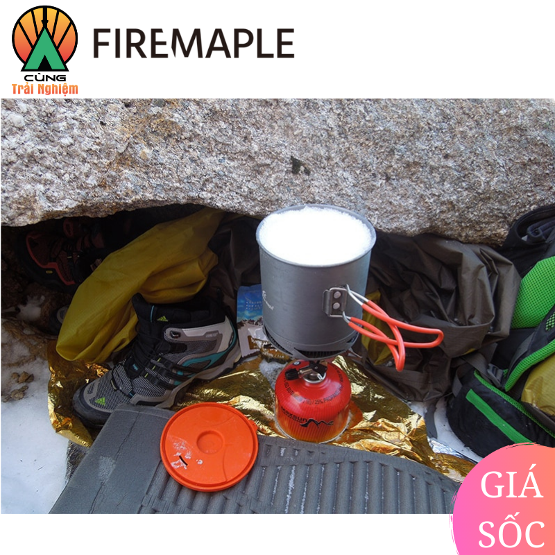 Nồi, Ấm Siêu Tốc 1L Fire Maple FMC-XK6 Nhỏ Gọn Tiện Lợi Chuyên Dụng Cho Du Lịch, Dã Ngoại Cắm Trại