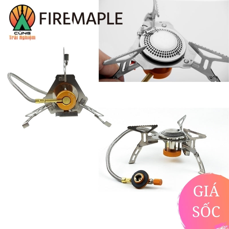 Bếp Gas Điều Áp Mini Fire Maple FMS-105 Nhỏ Gọn Chuyên Dụng Cho Du Lịch, Dã Ngoại Cắm Trại