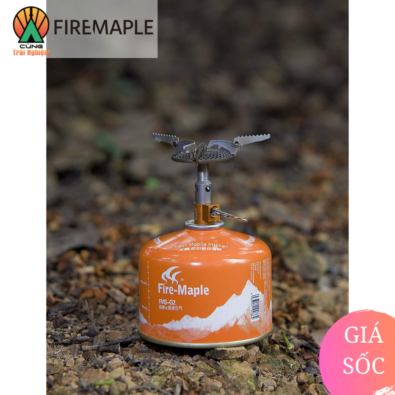 Bếp Gas Mini Titan Fire-Maple FMS-116T Siêu Nhẹ Tiện Lợi Chuyên Dụng Cho Du Lịch, Dã Ngoại Cắm Trại