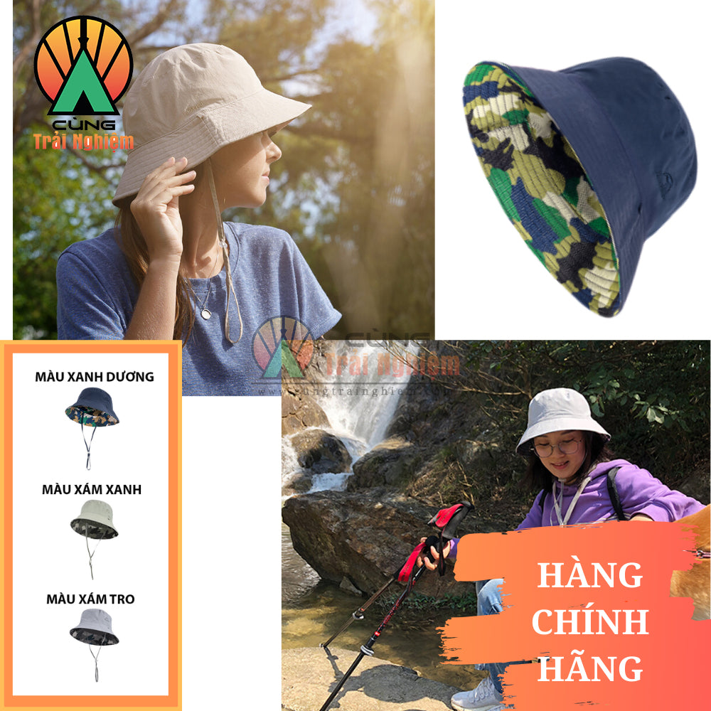 Mũ Tai Bèo Nón Bucket Naturehike NH18H008-T Chống Tia UV UPF50+ Cho Câu Cá Dã Ngoại